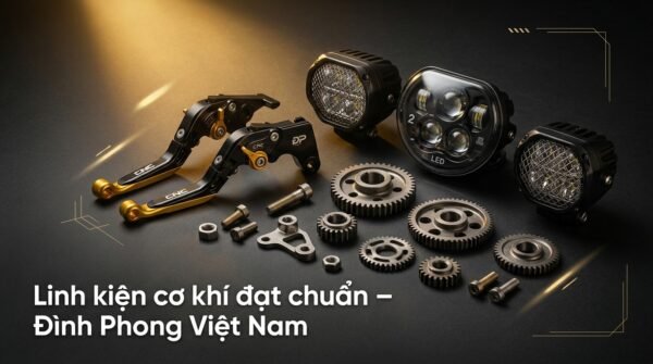 Banner linh kiện cơ khí tiêu chuẩn chất lượng
