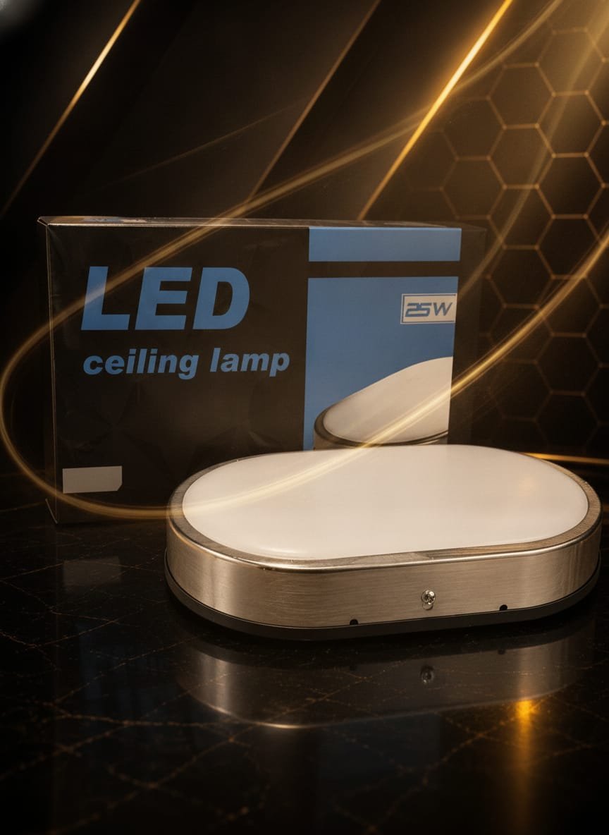 Đèn ốp vách 25W chính hãng lắp đặt trong phòng khách