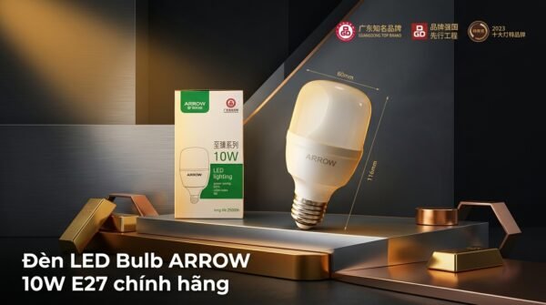 Đèn LED Bulb ARROW 10W E27 tiết kiệm điện