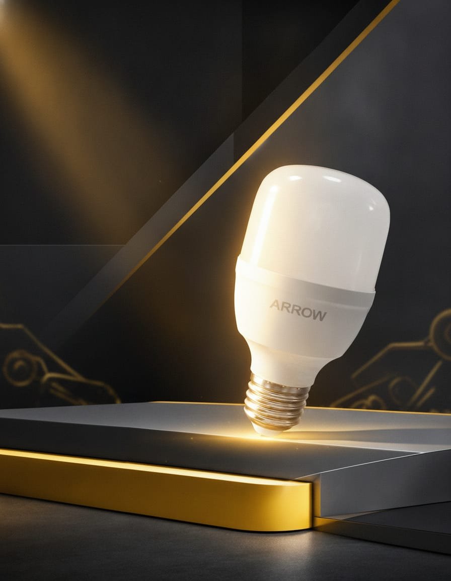 Nhân viên tư vấn đèn LED Bulb ARROW tại Đình Phong